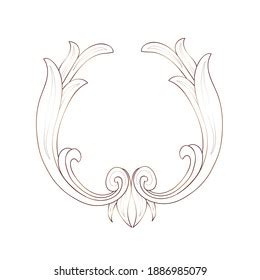 Vintage Gold Frames Border Design Illustration Stock Illustration ...