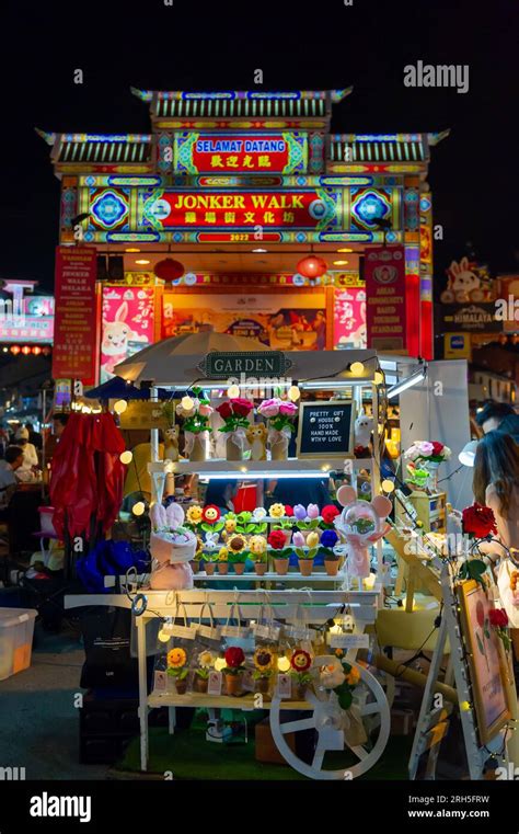 Jonker Walk Night Market, Malacca, Malaysia Stock Photo - Alamy