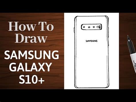 How To Draw Samsung Galaxy S Easy Step By Step Tutorial On The