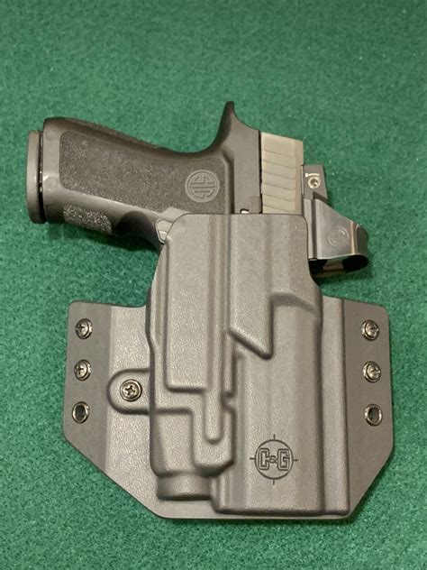 Sig P320 M17x5 Owb Covert Kydex Holster Quickship