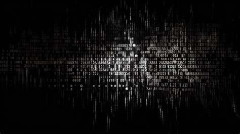 Binary Code Digital Coding Abstract Black Background Backgrounds | JPG ...