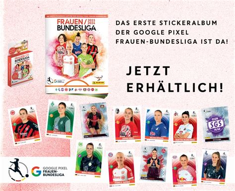 Google Pixel Frauen Bundesliga Sticker Panini