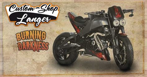 Buell Xb S Umbau Burning Darkness Custombike Harley Shop Langer