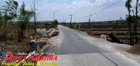 Kurang Hari Batas Akhir Waktu Pelaksanaan Proyek Pelebaran Jembatan