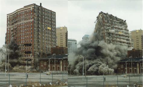 Project Portfolio - Explosive Demolition of the Wolverine Hotel in