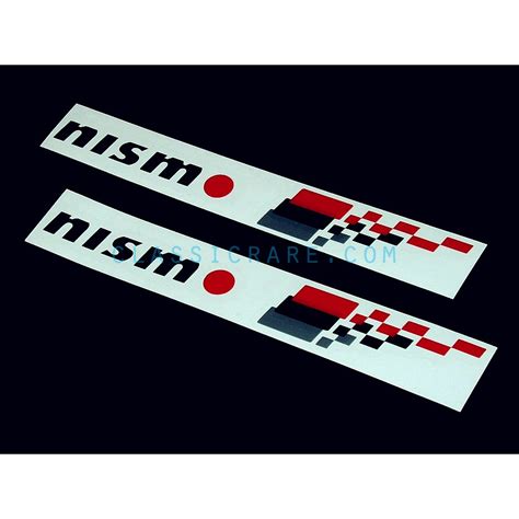 Nismo S Tune Style 6inch Decal Style 1 X 2 Pcs