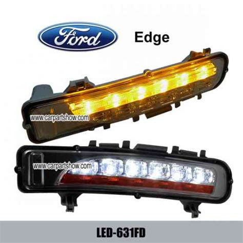 Ford Edge LED DRL Faros antiniebla Dirección convierten la luz LED