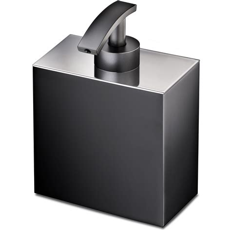 Black Pump Liquid Soap Lotion Dispenser For Bathroom Kitchen Solid