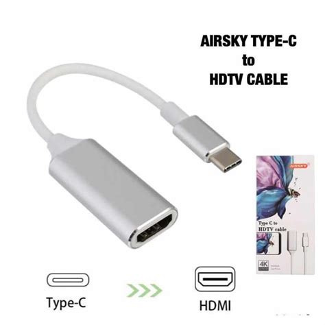 قیمت و خرید مبدل Usb C به Hdmi ایر اسکای مدل Hc 03