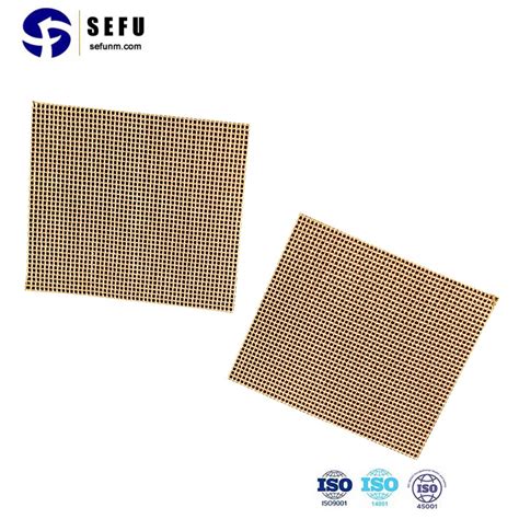 High Silica Foundry Materials Fiberglass Filter Mesh For Aluminium