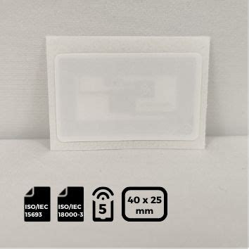 Iso Nfc Label X Mm Nxp Icodeslix Rfid Label