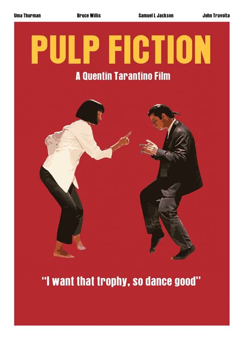 Pulp Fiction Dance Poster