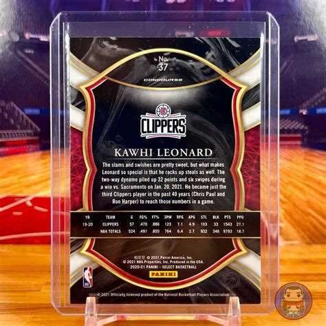 Nba Cards Kawhi Leonard Panini Select On Carousell