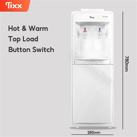 Tixx Water Dispenser Hot And Cold Automatic Water Dispenser Pump Rack Dispenser Vertical