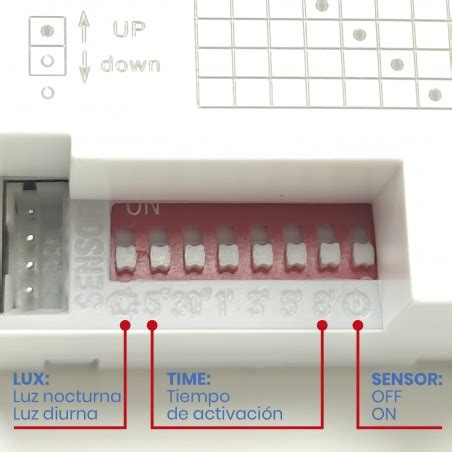 Detector De Movimiento Pir Mini Empotrable