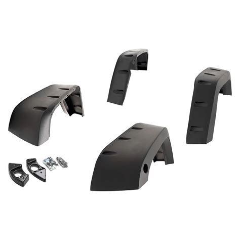 Trailfx Pffj T Flat Style Textured Black Front And Rear Fender