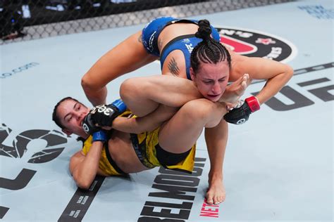 Ufc Video Ariane Lipski Rocks Casey Oneill Forces Tap Out With