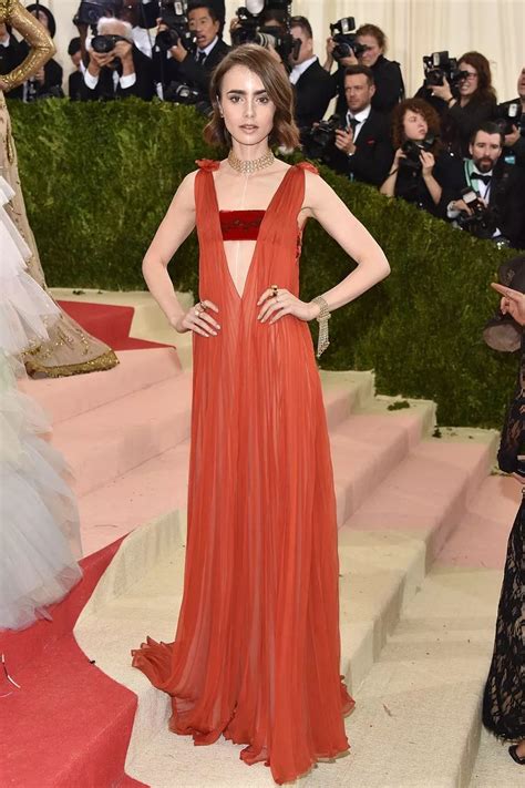 Lily Collins Hottest Snaps Sheer Gown Nude Illusion Dress And Miniskirt Daily Star