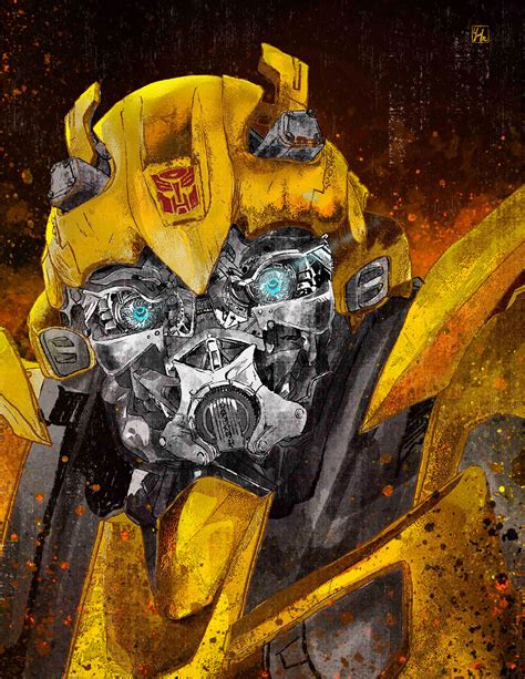 Bumble Bee Tribute To Transformers 5 The Last Knight On Behance