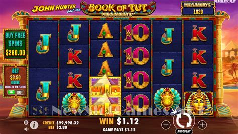 Book Of Tut Megaways Pragmatic Play Slot Review Demo Game