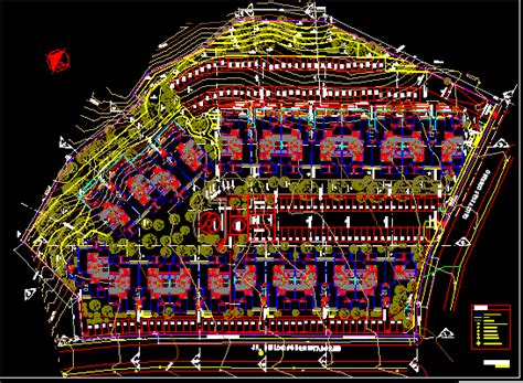 Housing Group Dwg Detail For Autocad Designs Cad