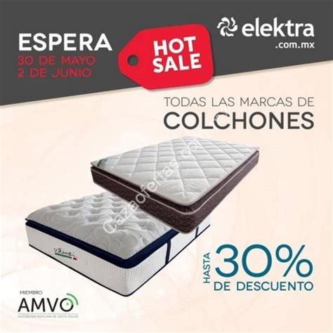Ofertas Elektra Hot Sale de descuento en colchones y más en elektra mx