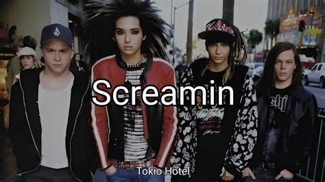 Tokio Hotel Screamin Lyrics Youtube