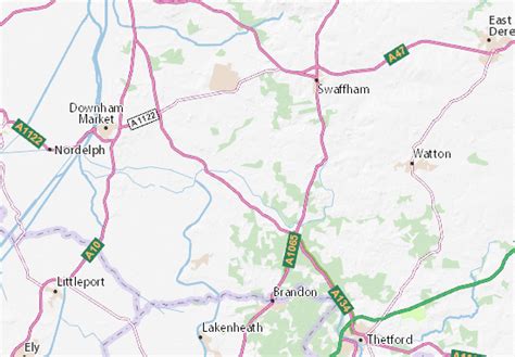 Michelin Foulden Map Viamichelin