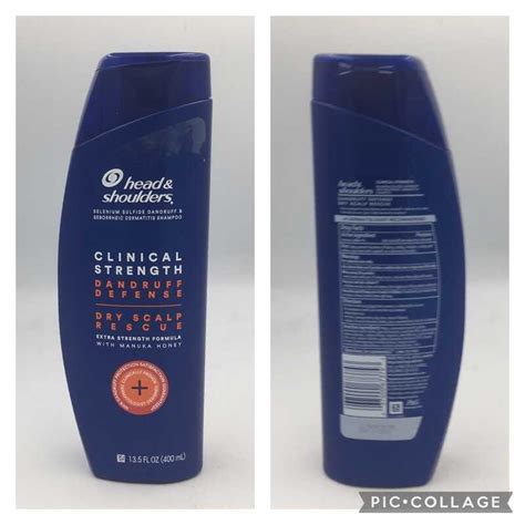 Head And Shoulders Clinical Strength Dandruff Defense 13 5floz 400ml Dry Scalp Rescue Shampoo