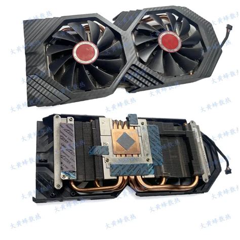 Gpu Dissipador De Calor Refrigerador Para Xfx Rx590 Rx580 Rx588 Placa