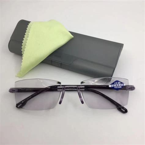 Double Vista Reading Glasses For Unisex High Quality Free Plastic Case