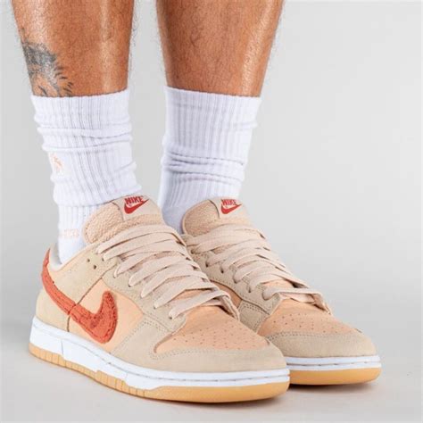 Nike Dunk Low Terry Swoosh Dz Nice Kicks