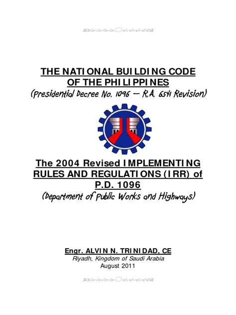 The National Building Code of The Philippines | PDF