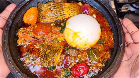 How To Make Tilapia Okro Stew Youtube