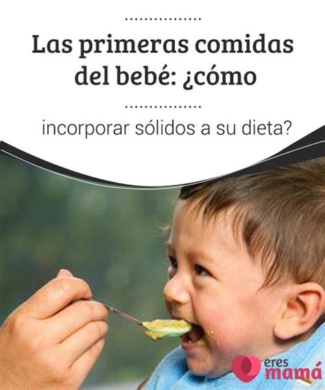 Las Primeras Comidas Del Bebé ¿cómo Incorporar Sólidos A Su Dieta