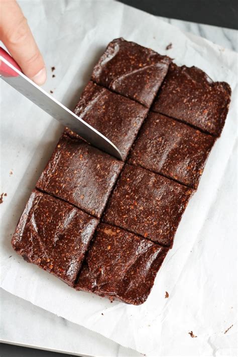 No Bake Vegan Brownies Oil Free And Gluten Free