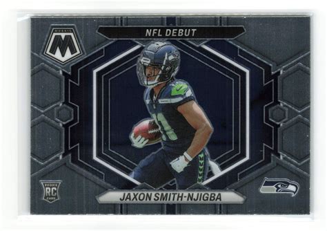 Jaxon Smith Njigba Nd Rc Nfl Debut Panini Mosaic Football Null