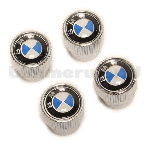 Genuine Bmw Roundel Valve Stem Caps