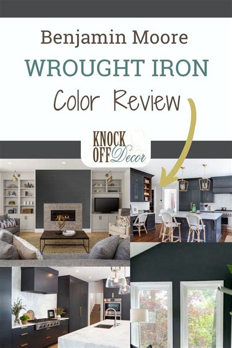 Benjamin Moore Wrought Iron Review The Most Intimate Black