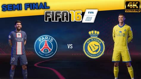 Psg Vs Al Nassr Fifa 16 Mod 23 Offline Android Ultra Graphics