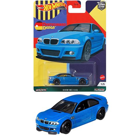 Машинка коллекционная Mattel Hot Wheels Premium Car Culture FPY86 BMW M3 E46 купить на OZON по