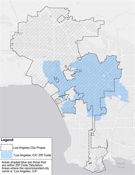 Municipal Boundaries Of The City Of Los Angeles Vs Areas With A Recommended Los Angeles Ca