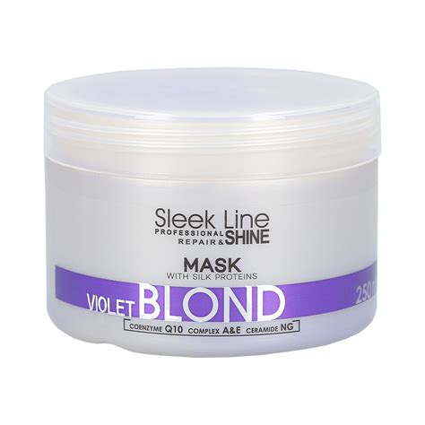 STAPIZ SLEEK LINE VIOLET BLOND Maska do włosów 250 ml Sklep EMPIK