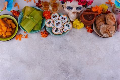 Premium Photo | Traditional day of the dead food