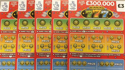 Five Lottery Scratch Cards To Enjoy Of The Winning Lotto