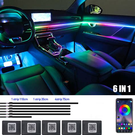 Symphony Rgb Car Atmosphere Interior Led Acrylic Guide Fiber Optic