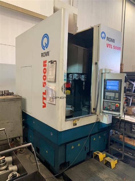 Torno Vertical Cnc Romi Vtl R Ano Operatrix