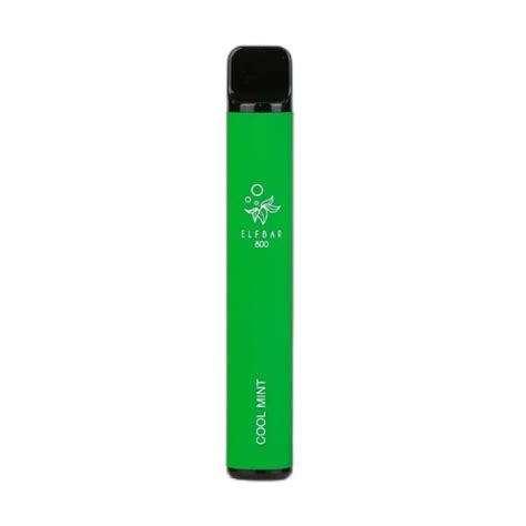 ELF BAR 800 Disposable 800 Puffs Cool Mint 550mAh Vape Shop Online