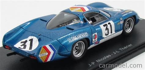 SPARK-MODEL S4701 Scale 1/43 | ALPINE A220 N 31 24h LE MANS 1969 J.P ...