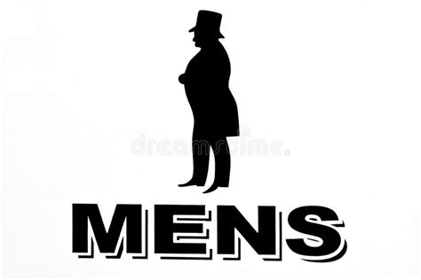 Gentlemen Restrooms Sign Stock Image Image Of Info Indicate 71348779